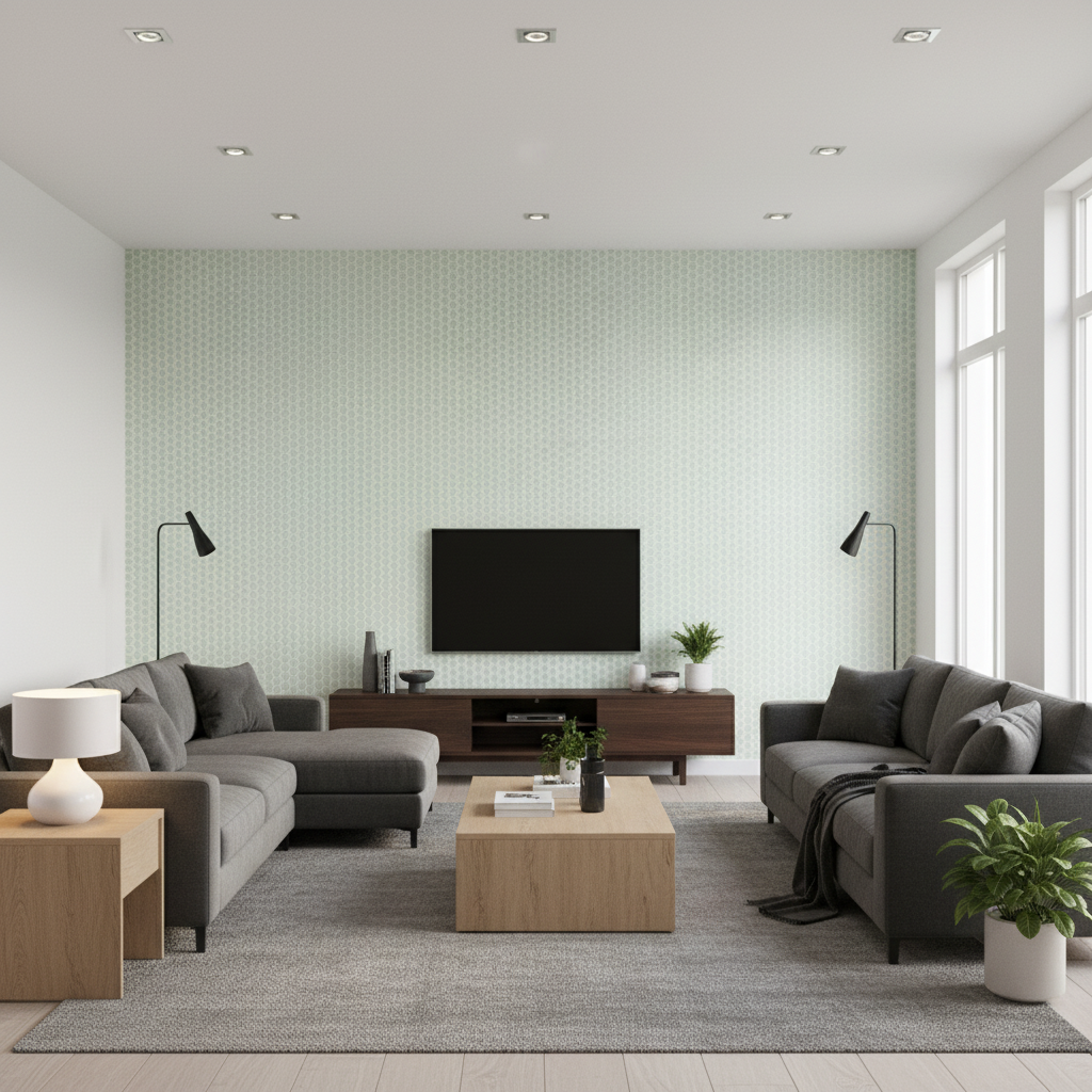 Kaya Ii Mist — Living Room Room Setting