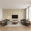 Taplow Print Juniper/Petal — Living Room Room Setting