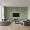 Taplow Print Jade/Leaf — Living Room Room Setting