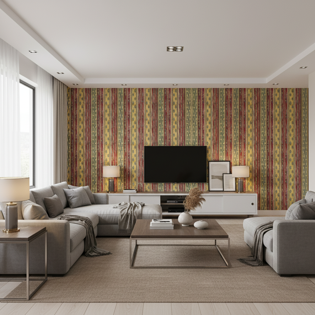 Desning Velvet Pink/Gold — Living Room Room Setting
