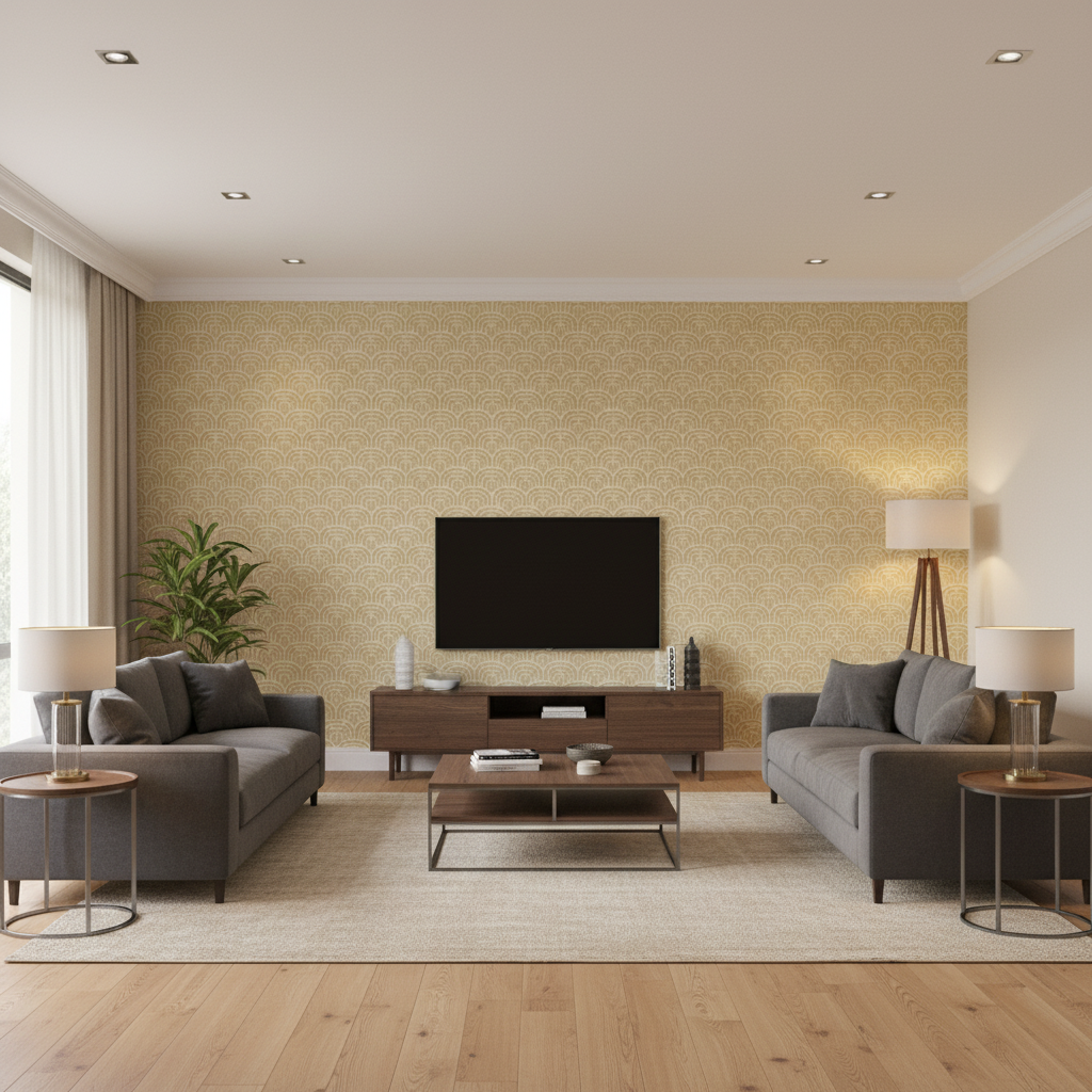 Bale Natural — Living Room Room Setting