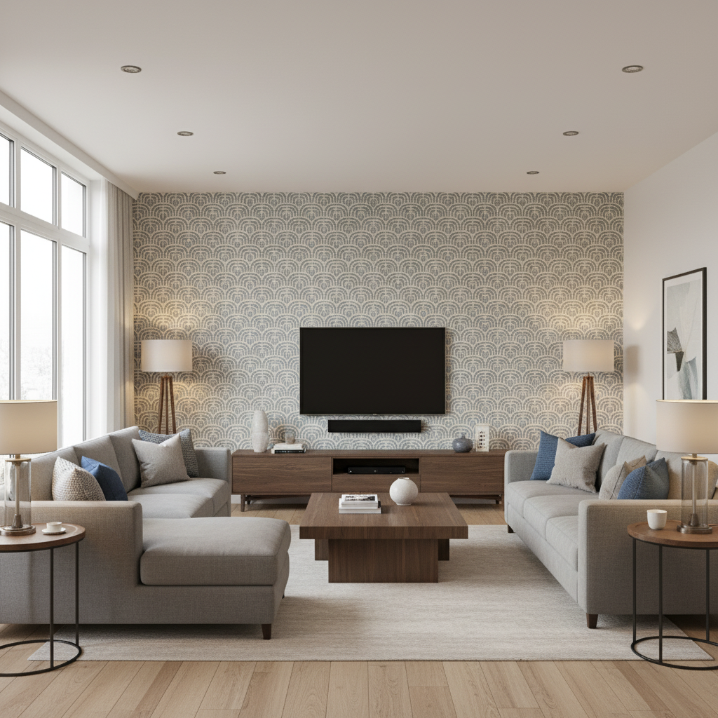 Bale Denim — Living Room Room Setting