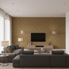 Allonby Weave Fawn — Living Room Room Setting