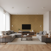 Maldon Weave Java — Living Room Room Setting
