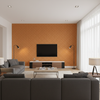 Maldon Weave burnt sienna — Living Room Room Setting