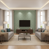 Maldon Weave Lake — Living Room Room Setting