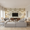 Aurora Green — Living Room Room Setting