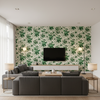 De La Tour Paolos Green — Living Room Room Setting