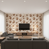 De La Tour Brown — Living Room Room Setting