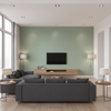 Leuven Celadon — Living Room Room Setting