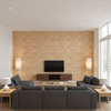 Odessa camel — Living Room Room Setting