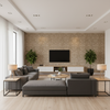 Drayton Print Java — Living Room Room Setting