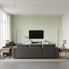 Elba Print Jade — Living Room Room Setting