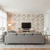 Augustine Print Multi — Living Room Room Setting
