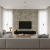 Luzon Print Fawn — Living Room Room Setting