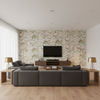 Luzon Print Apricot — Living Room Room Setting