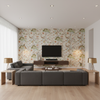 Luzon Print Apricot — Living Room Room Setting