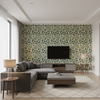 Eldora Print Juniper/Leaf — Living Room Room Setting