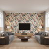Upton Cotton Tea/Rose — Living Room Room Setting