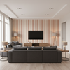 Nautique Emb Rust/Blue — Living Room Room Setting