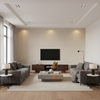 Triana Weave Pearl — Living Room Room Setting