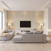 Triana Weave Pearl — Living Room Room Setting