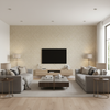 Triana Weave Moss — Living Room Room Setting