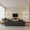 Prado Weave Pearl — Living Room Room Setting