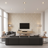 Prado Weave Dune — Living Room Room Setting