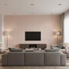 Alfaro Weave Brick — Living Room Room Setting