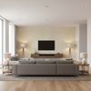 Alfaro Weave Moss — Living Room Room Setting