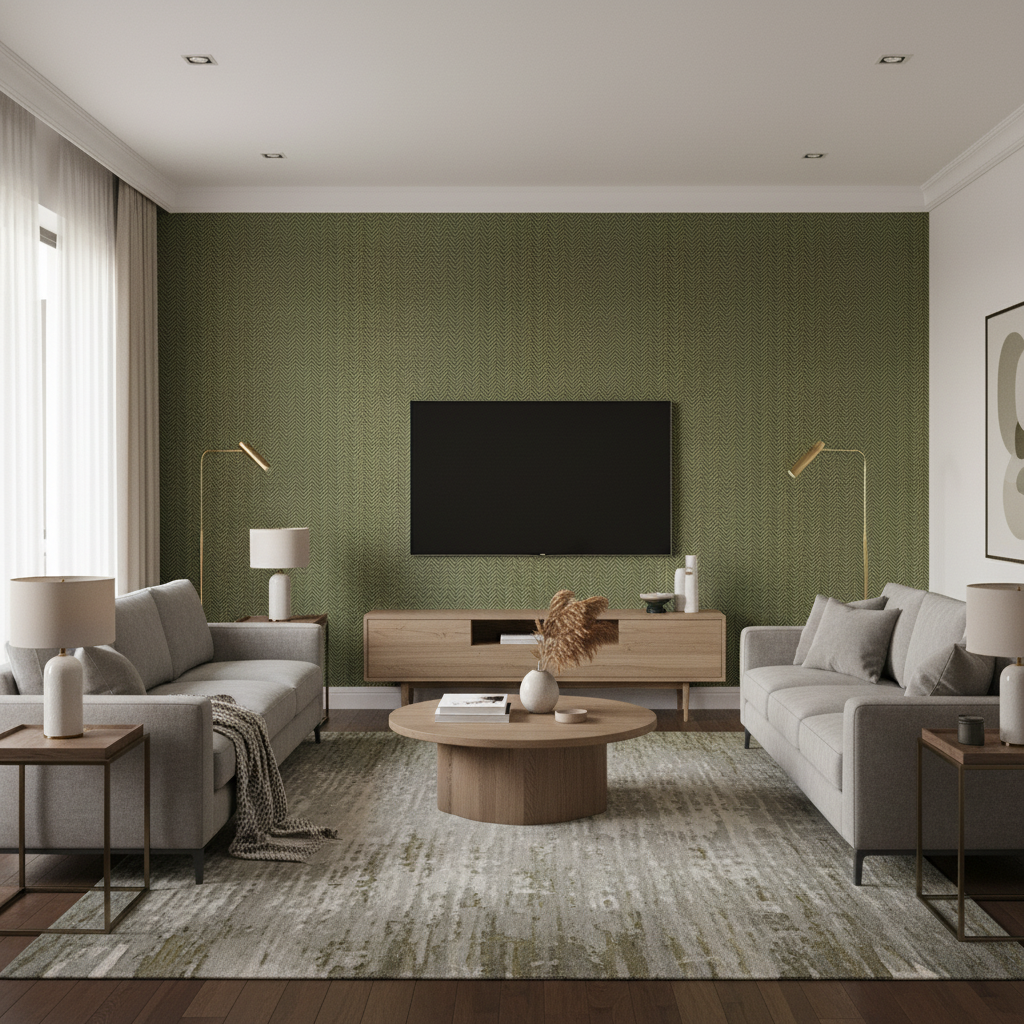 Leon Weave Hunter — Living Room Room Setting