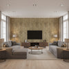 8013142.68.0 | Kravet - Living Room Visualization (AI-generated, may not be to scale. Verify pattern scale with product specifications.)