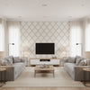8023110.15.0 | Kravet - Living Room Visualization (AI-generated, may not be to scale. Verify pattern scale with product specifications.)