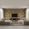 970089.613.0 | Kravet - Living Room Visualization (AI-generated, may not be to scale. Verify pattern scale with product specifications.)