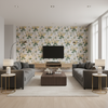 Althea Cotton P Citron - Living Room Room Setting