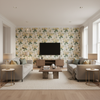 Althea Linen Pr Citron - Living Room Room Setting