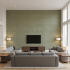 Arezzo - Celadon Light Green By Lee Jofa | Paolo Moschino Fabrics | Solid Upholstery Velvet - Living Room Room Setting