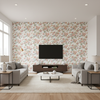 Augustine Print - Multi Multi By Lee Jofa | Avondale |Botanical & Floral  Multipurpose Print - Living Room Room Setting