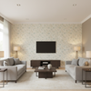 Avignon Print - Aqua/Sage Multi By Lee Jofa | Suzanne Kasler The Riviera Collection |Botanical & Floral  Multipurpose Print - Living Room Room Setting
