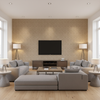Blyth Weave - Straw Wheat By Lee Jofa | Linford Weaves |Herringbone/Tweed  Upholstery Chenille - Living Room Room Setting