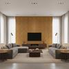Callow Velvet - Golden Gold By Lee Jofa | Harlington Velvets | Modern Upholstery Velvet - Living Room Room Setting