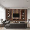 Desning Velvet - Red/Blue Multi By Lee Jofa | Harlington Velvets | Global Upholstery Velvet - Living Room Room Setting