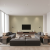 Dublin Linen -  Steel Grey By Lee Jofa | Colour Library Vii |Solid Texture Multipurpose - Living Room Room Setting