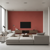 Dublin Linen - Brick Burgundy/Red By Lee Jofa | Colour Complements Ii |Solid Texture Multipurpose - Living Room Room Setting