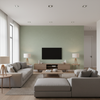 Dublin Linen - Leaf Green By Lee Jofa | Colour Complements Ii |Solid Texture Multipurpose - Living Room Room Setting