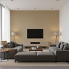 Dublin Linen - Peanut Beige By Lee Jofa | Colour Complements Ii |Solid Texture Multipurpose - Living Room Room Setting