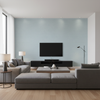 Dublin Linen - Sky Blue By Lee Jofa | Colour Complements Ii |Solid Texture Multipurpose - Living Room Room Setting