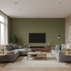 Gemma Velvet - Sage Sage By Lee Jofa | Gemma Performance Velvet | Solid Upholstery Velvet - Living Room Room Setting