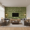 Inisfree - Meadow Green By Lee Jofa | Carrier And Company |Botanical & Floral  Multipurpose Print - Living Room Room Setting